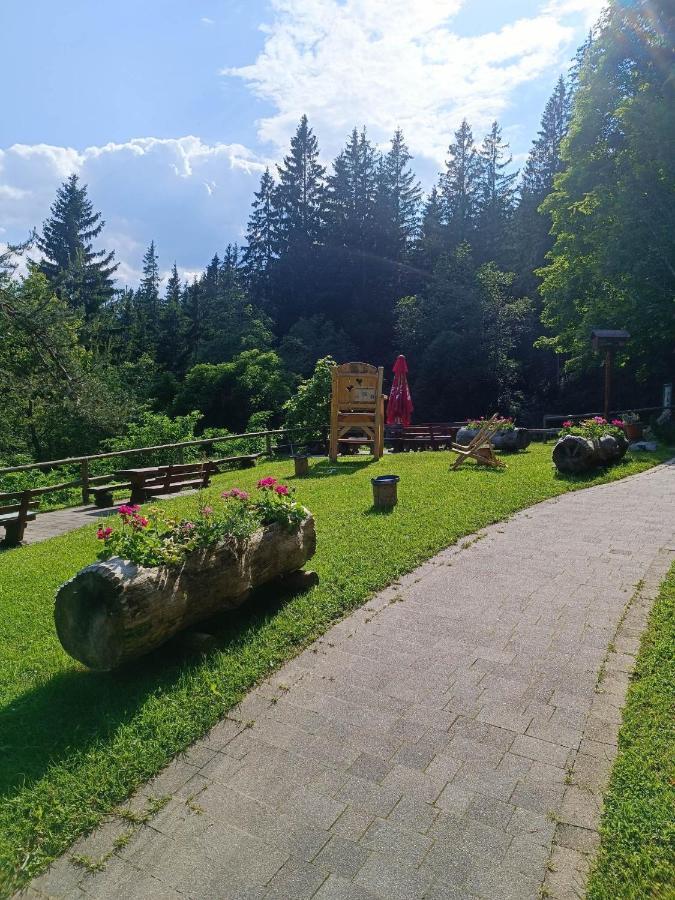Valvasorjev Dom Pod Stolom Hostel Zirovnica Exterior photo